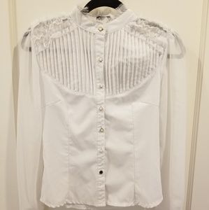 Victorian White Blouse